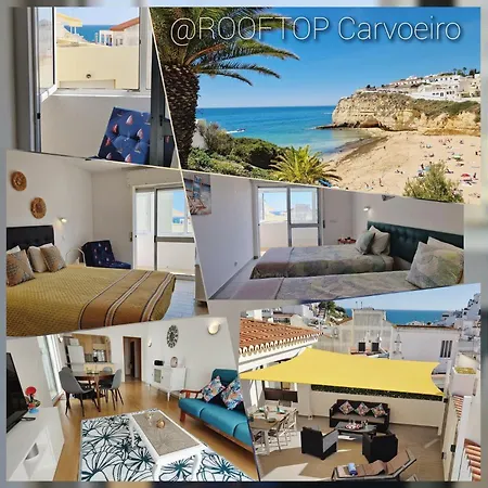Apartment Rooftop Estreladomar Newopening- 150m To The Carvoeiro (Lagoa)